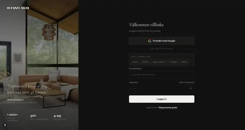 Client Admin screenshot 1