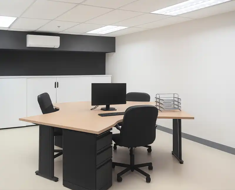 Office Desk and Room for 3