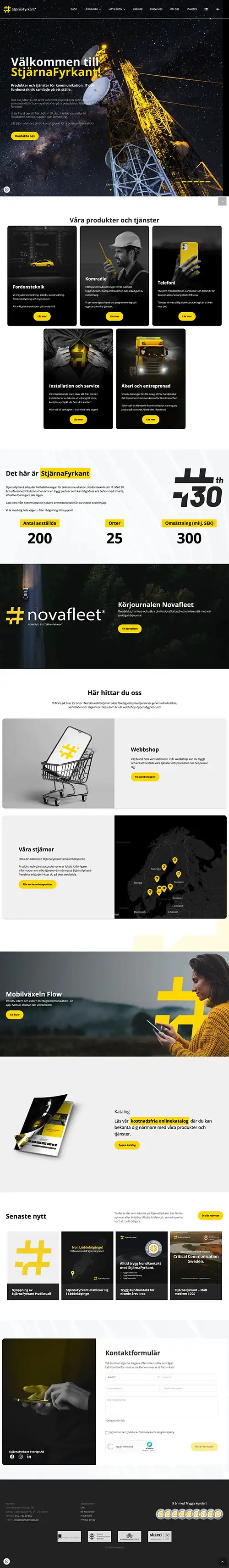 Telecom Product Site