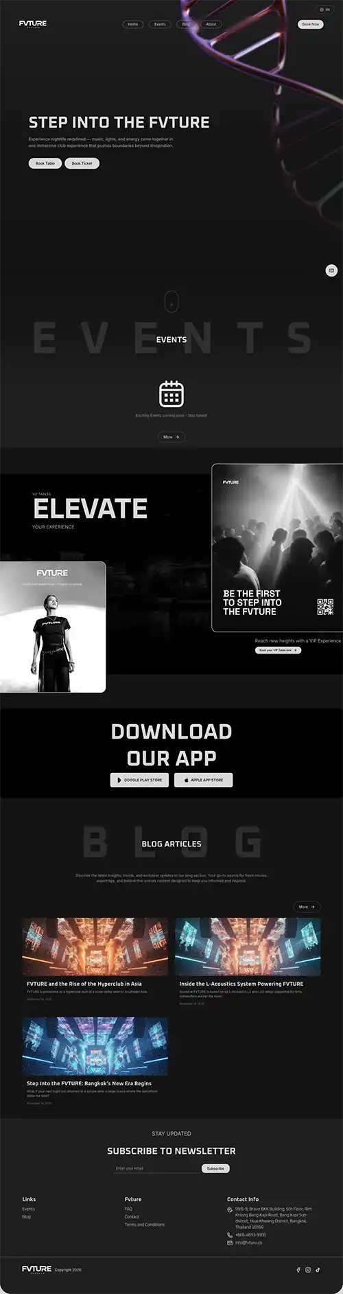 Fvture Nightclub - Complete Ecosystem