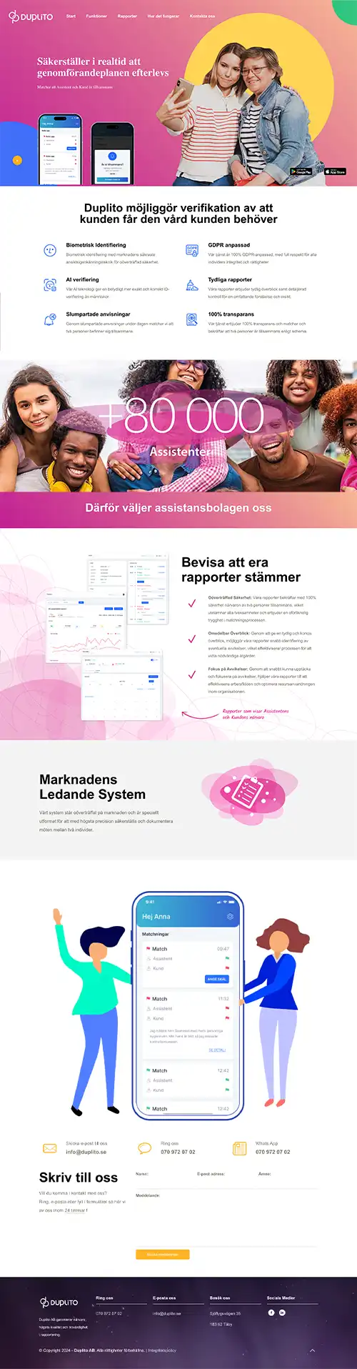 Biometric AI Verification Platform