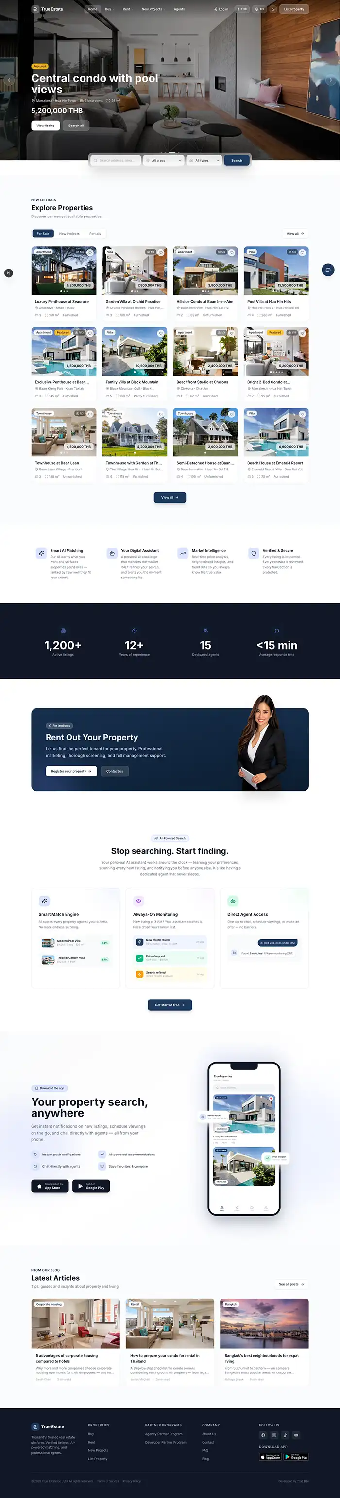 Public Website screenshot 1