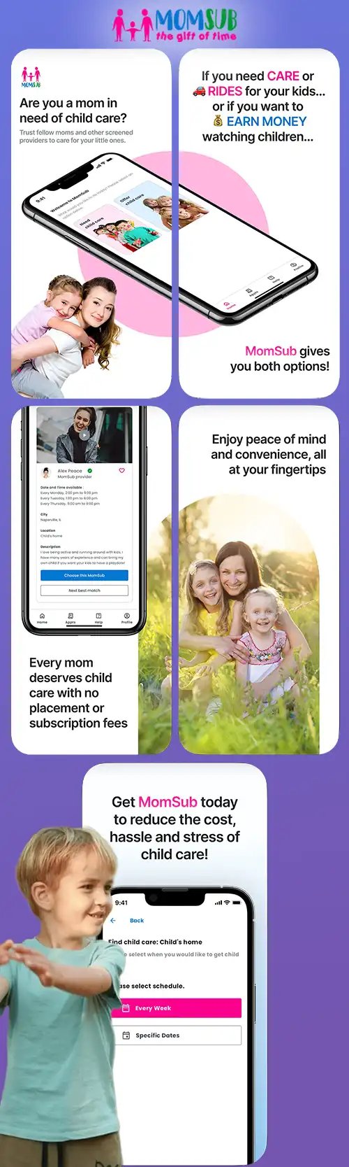 Parent-Led Childcare App