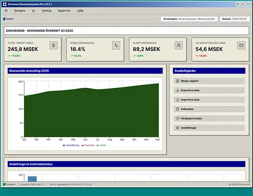 In-House Finance System