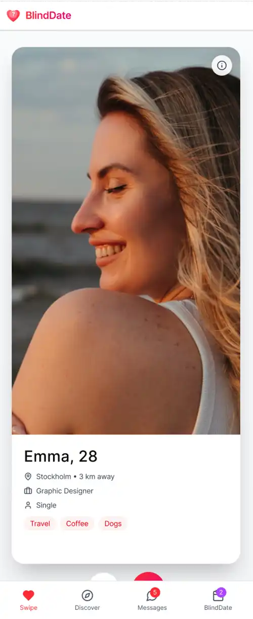 BlindDate.com - Global Dating Platform
